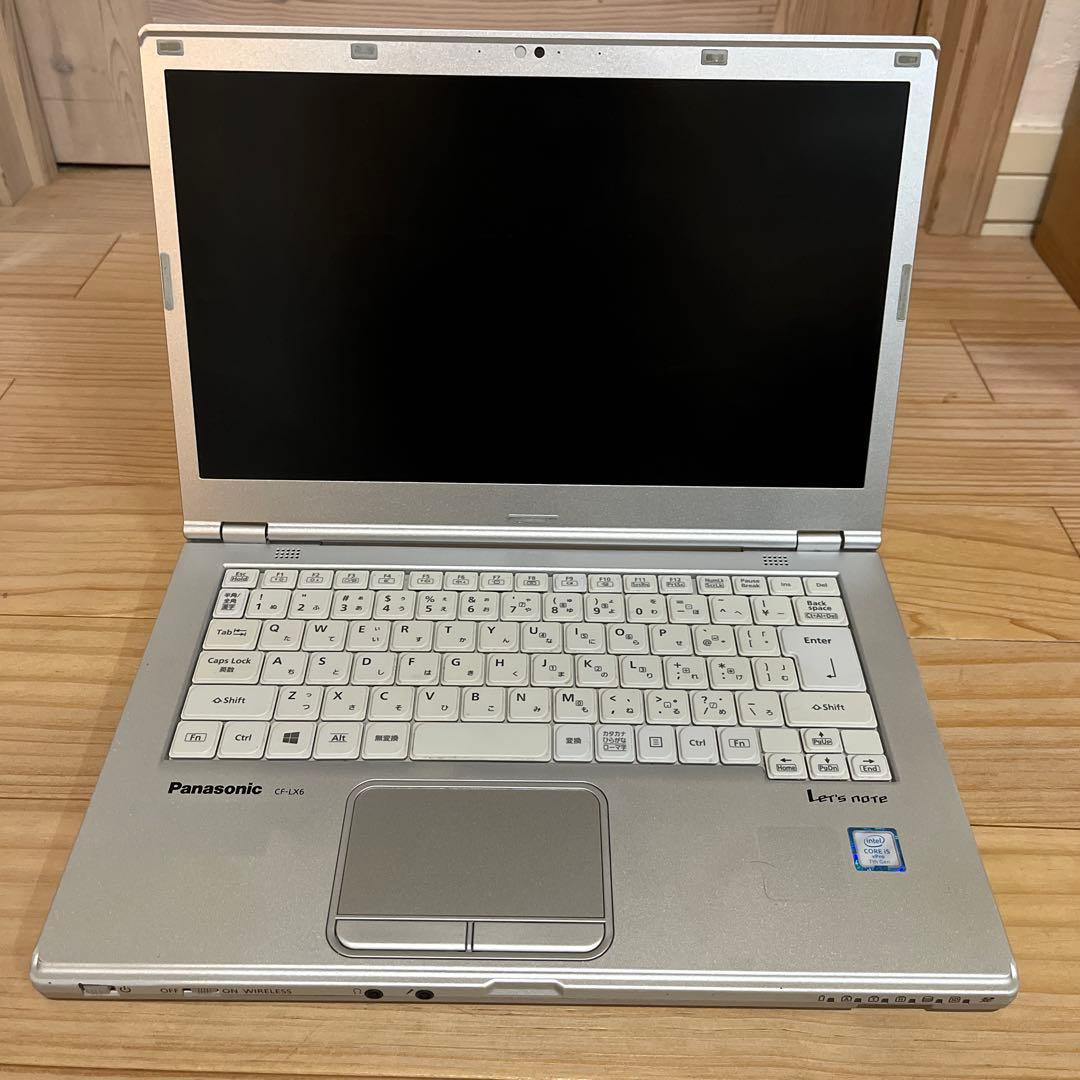 Windowsノート本体 Panasonic Let's note CF-LX6