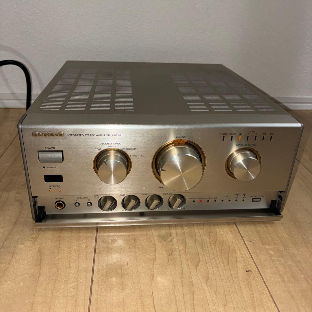 onkyo A-922m Ltd プリメインアンプです いい音です！！完動品