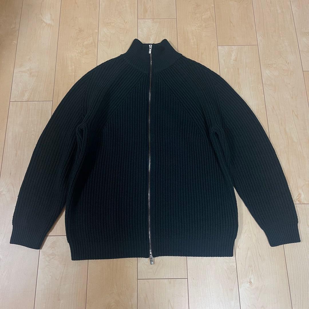 BATONER ドライバーズニット　ダークグリーン　サイズ3