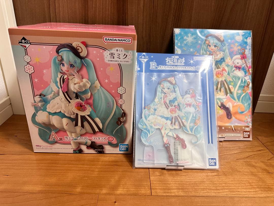 一番くじ 雪ミク 2026 A賞 B賞 S賞 まとめ売り