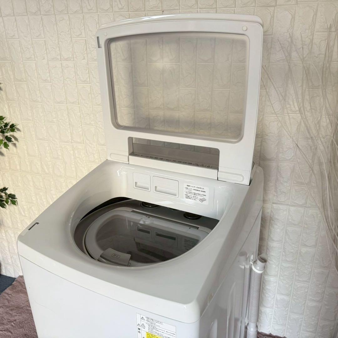 都内23区配送無料✨縦型洗濯乾燥機　アクア　AQW-GTW100H 2019年