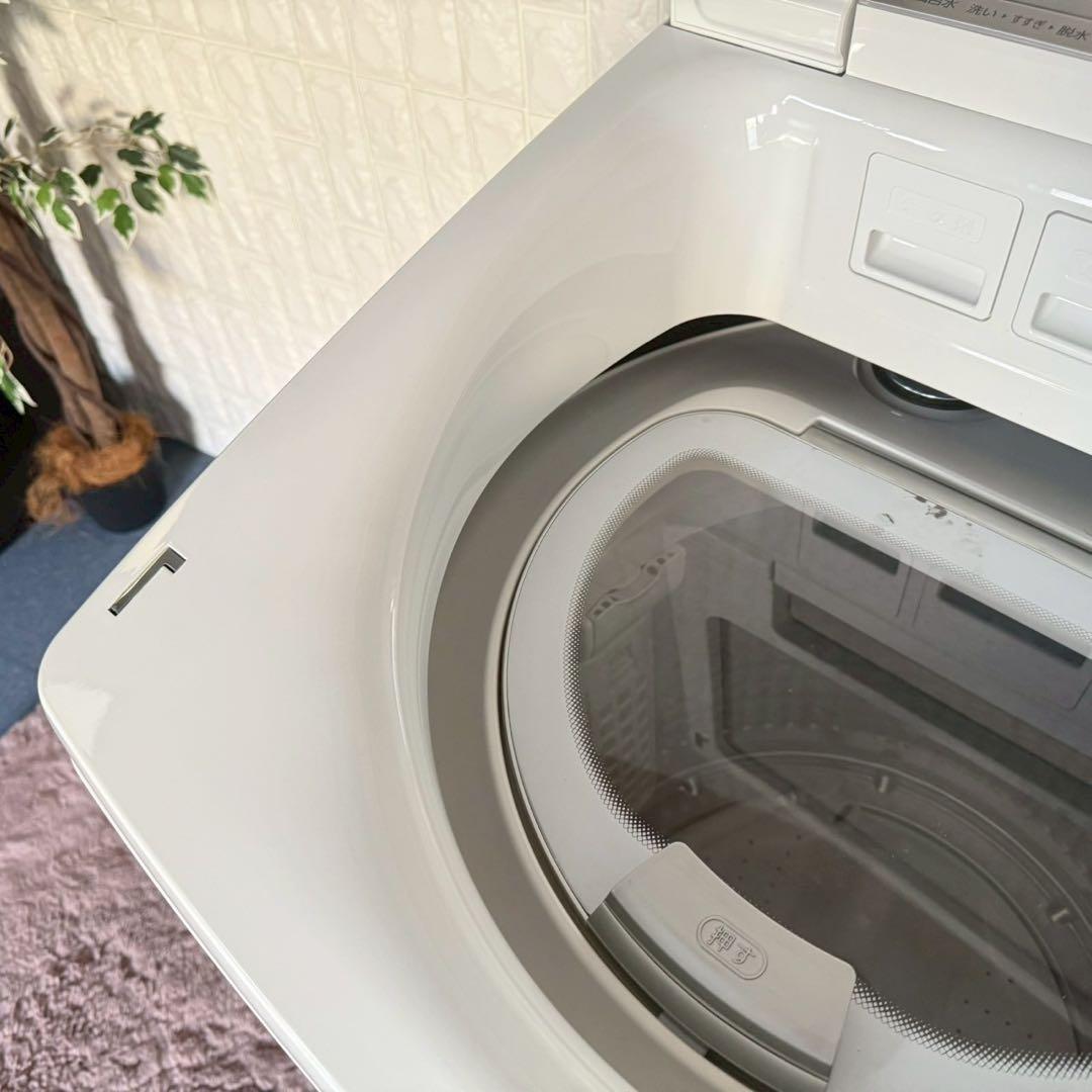 都内23区配送無料✨縦型洗濯乾燥機　アクア　AQW-GTW100H 2019年