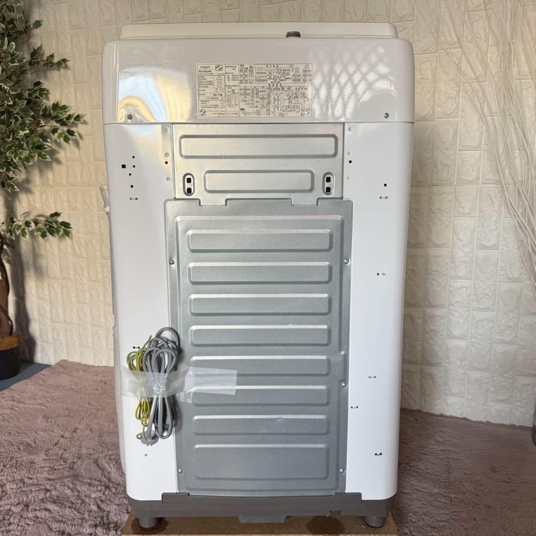 都内23区配送無料✨縦型洗濯乾燥機　アクア　AQW-GTW100H 2019年