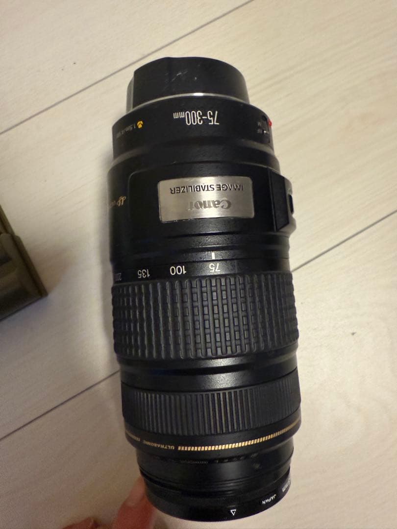 Canon EF 75-300mm IS USM 本体とセットでお値下げ