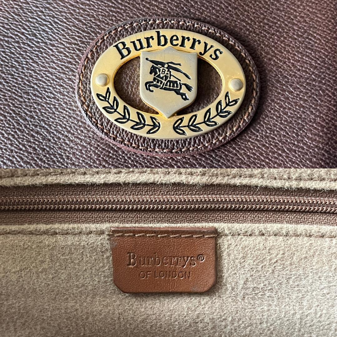 美品★Burberrys ノバチェック シャドーホース 2way ブリーフケース