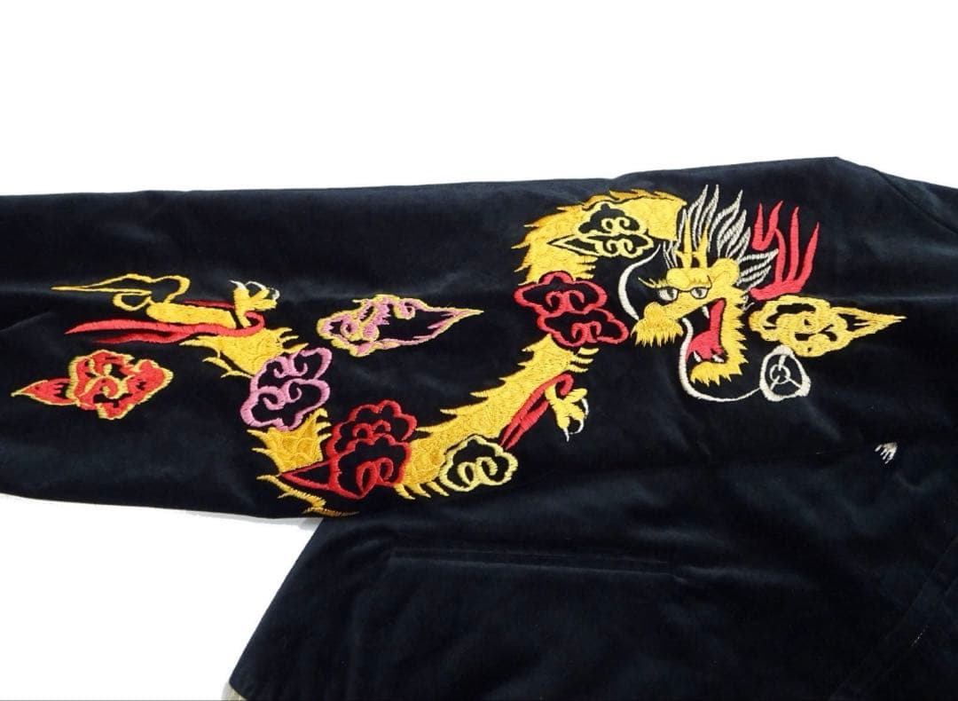 2026年1月2日完売 テーラー東洋 スカジャン 別珍 金色龍 & 金色虎