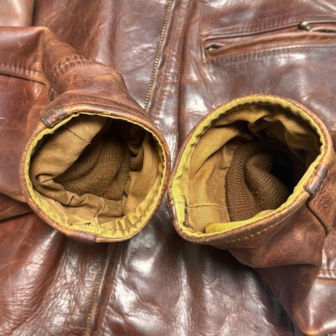 5th飛行機タグ エアロレザーハイウェイマン 馬革 ホースハイド