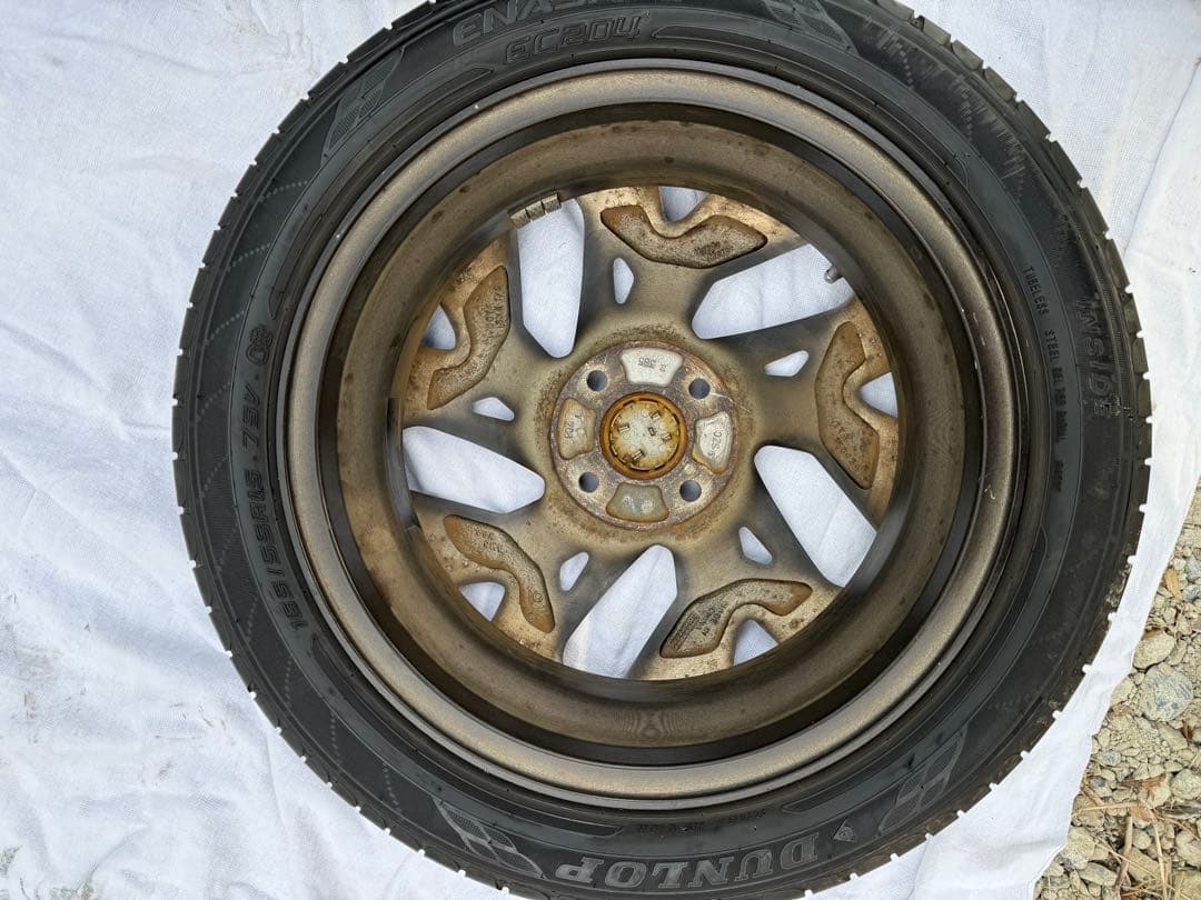 ホンダNBOxカスタム 純正15インチタイヤセット165/55R15 23年