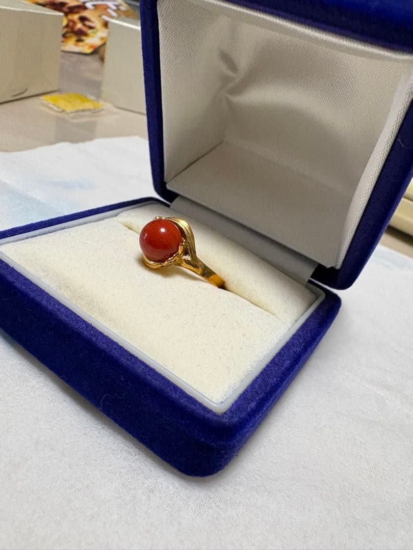 こ*)様 Joyau Collection 日本製純金サファイヤリング