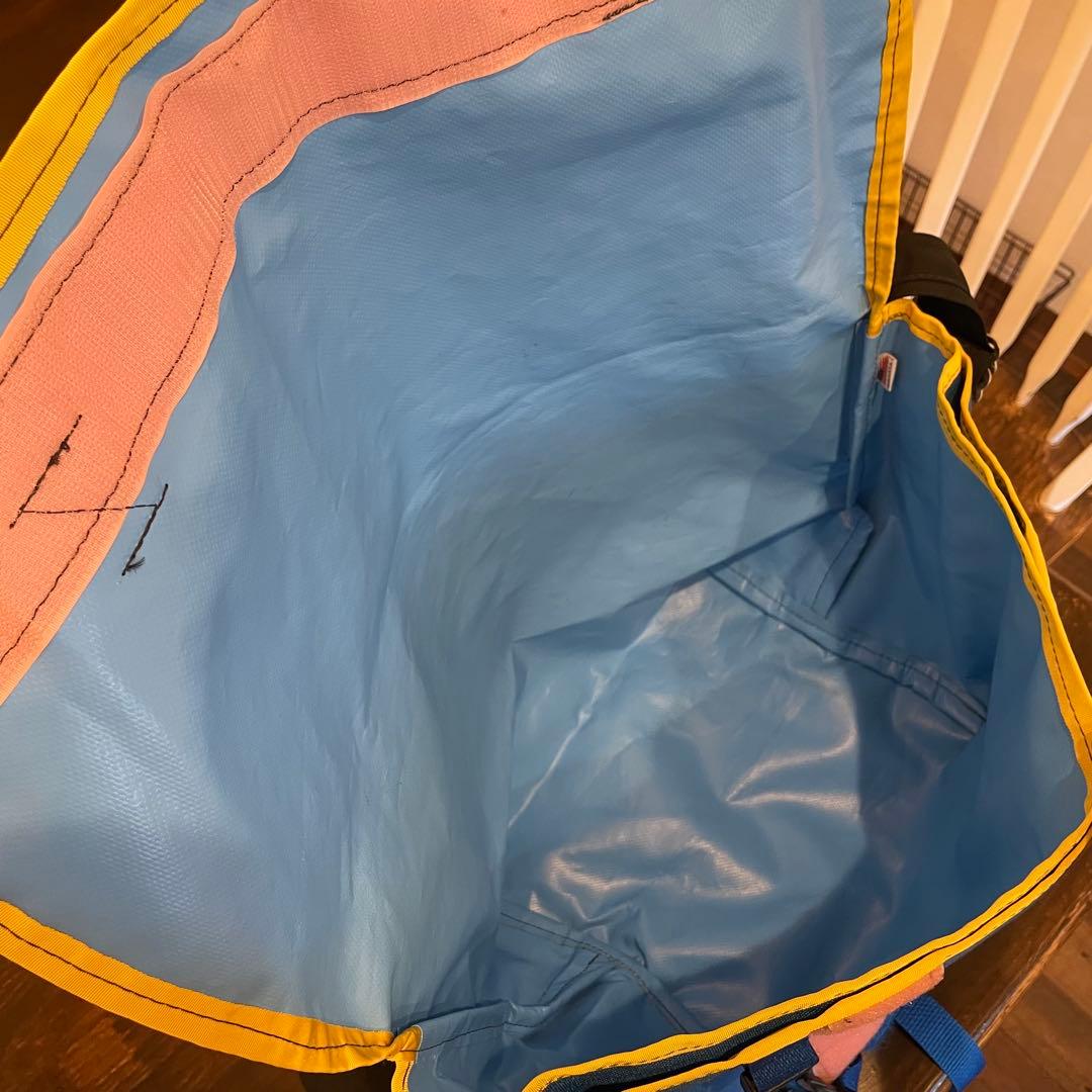 USA製 MER BROOKLYN NY メッセンジャーバッグ 青 ブルー