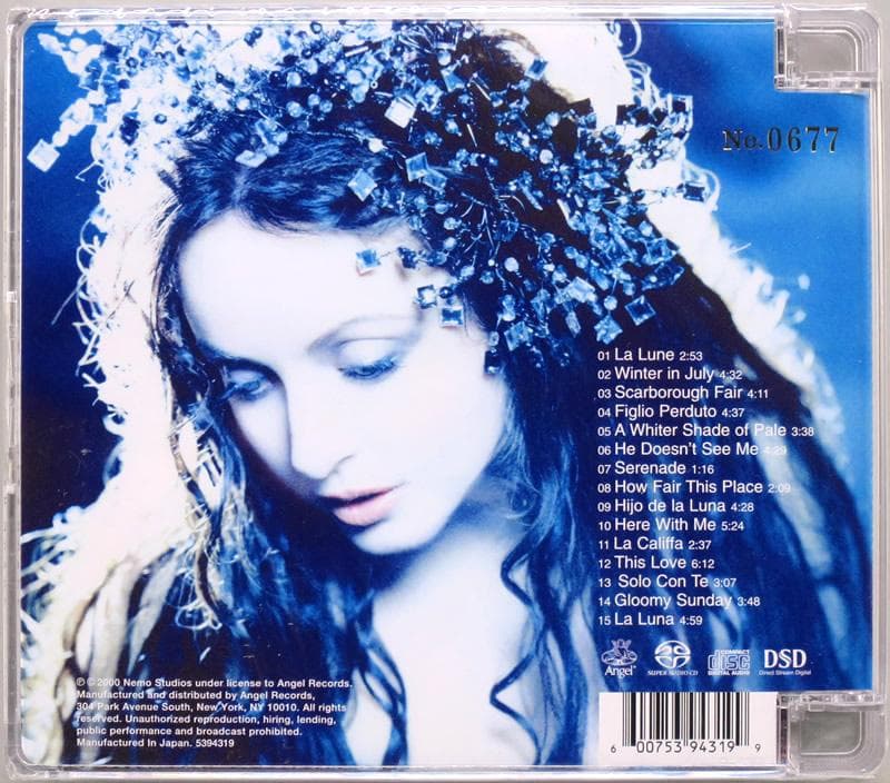 (未開封 Hybrid SACD) サラ・ブライトマン 『La Luna』