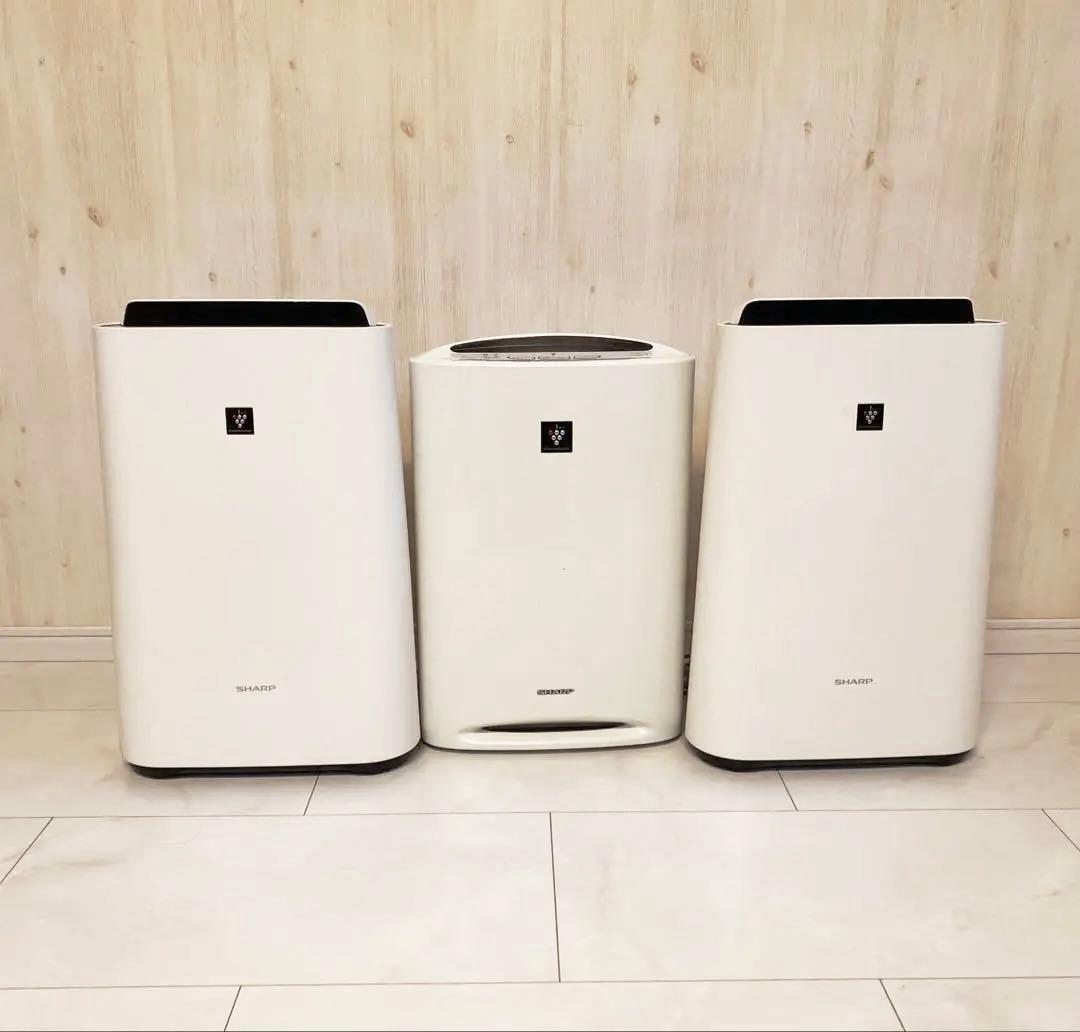 【美品】SHARP プラズマクラスター　空気清浄機 3台セット　加湿未使用