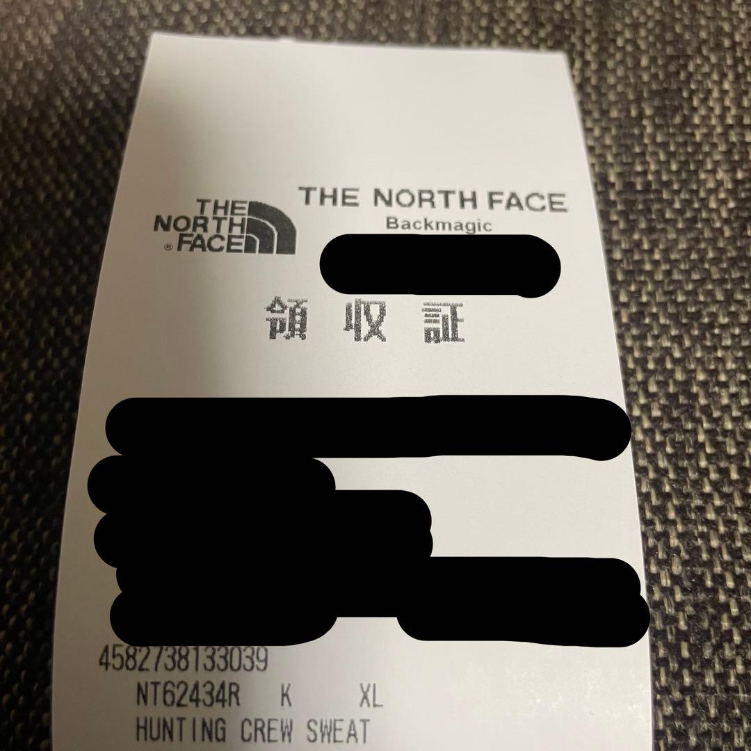 ノースフェイス Backmagic限定 Sweat Crew【XL】ブラック 黒