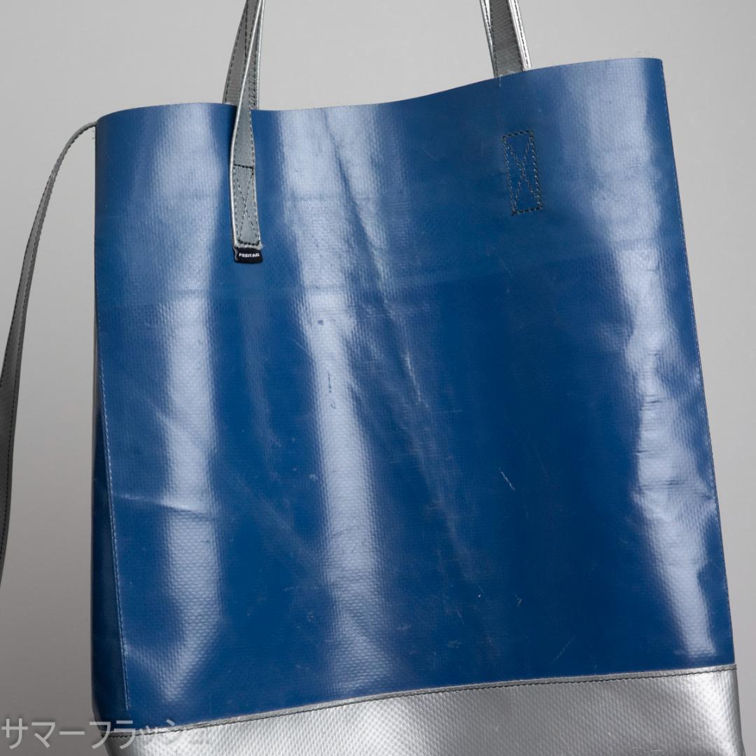 FREITAG F261 MAURICE ブルー×シルバー トートバッグ