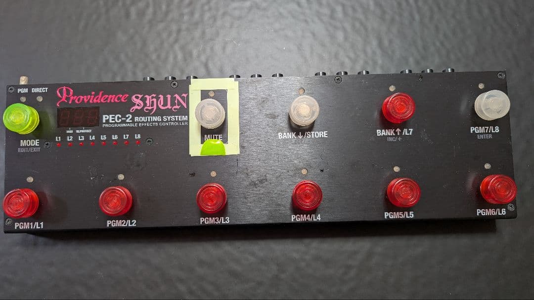 【送料込】PROVIDENCE PEC-2（プログラムスイッチャー）