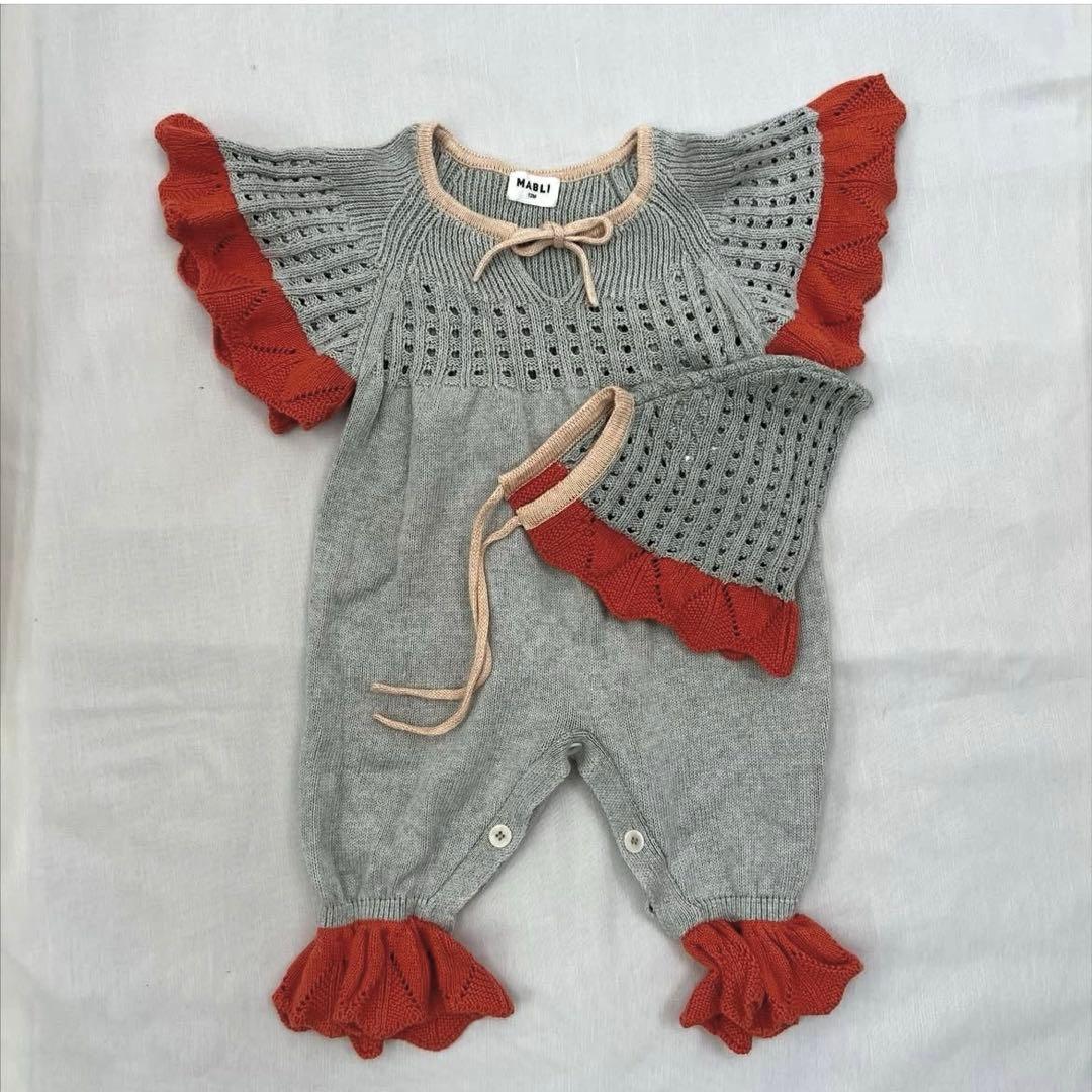 MABLI 小人ロンパ、ボンネ