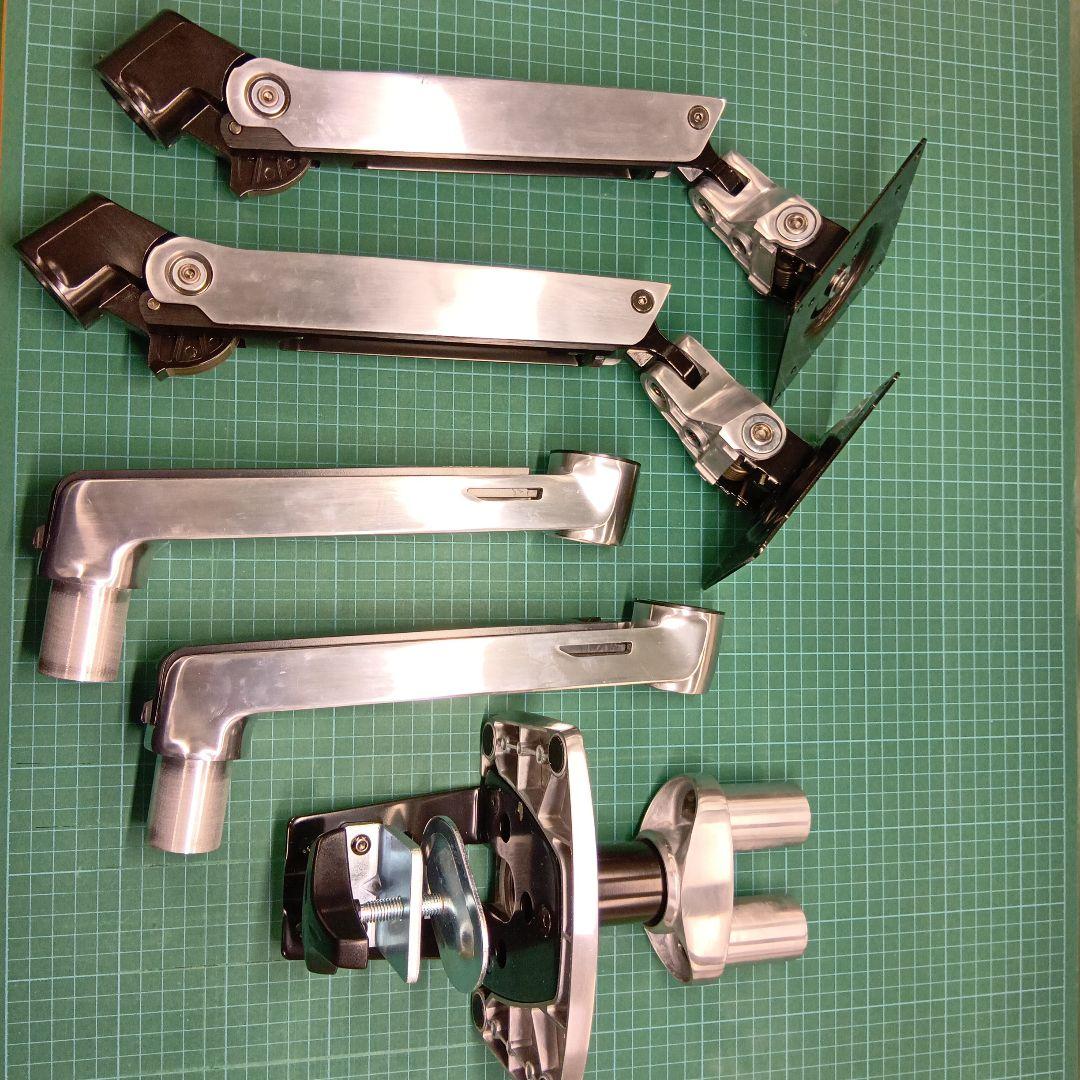 ERGOTRON エルゴトロンLX デュアルデスクマウントアームサイドバイサイド