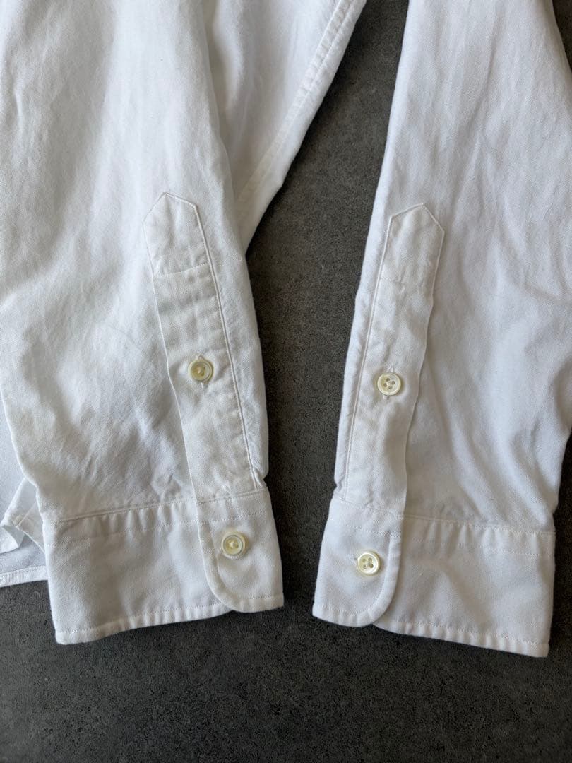 美品　定番　Deuxieme Classe OXFORD BDシャツ 白 日本製