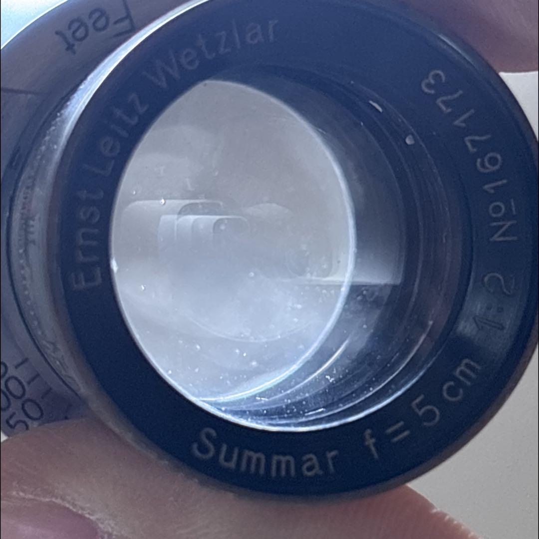 Leica Summar 5cm F2 ひょっとこ ズマール ニッケル L39