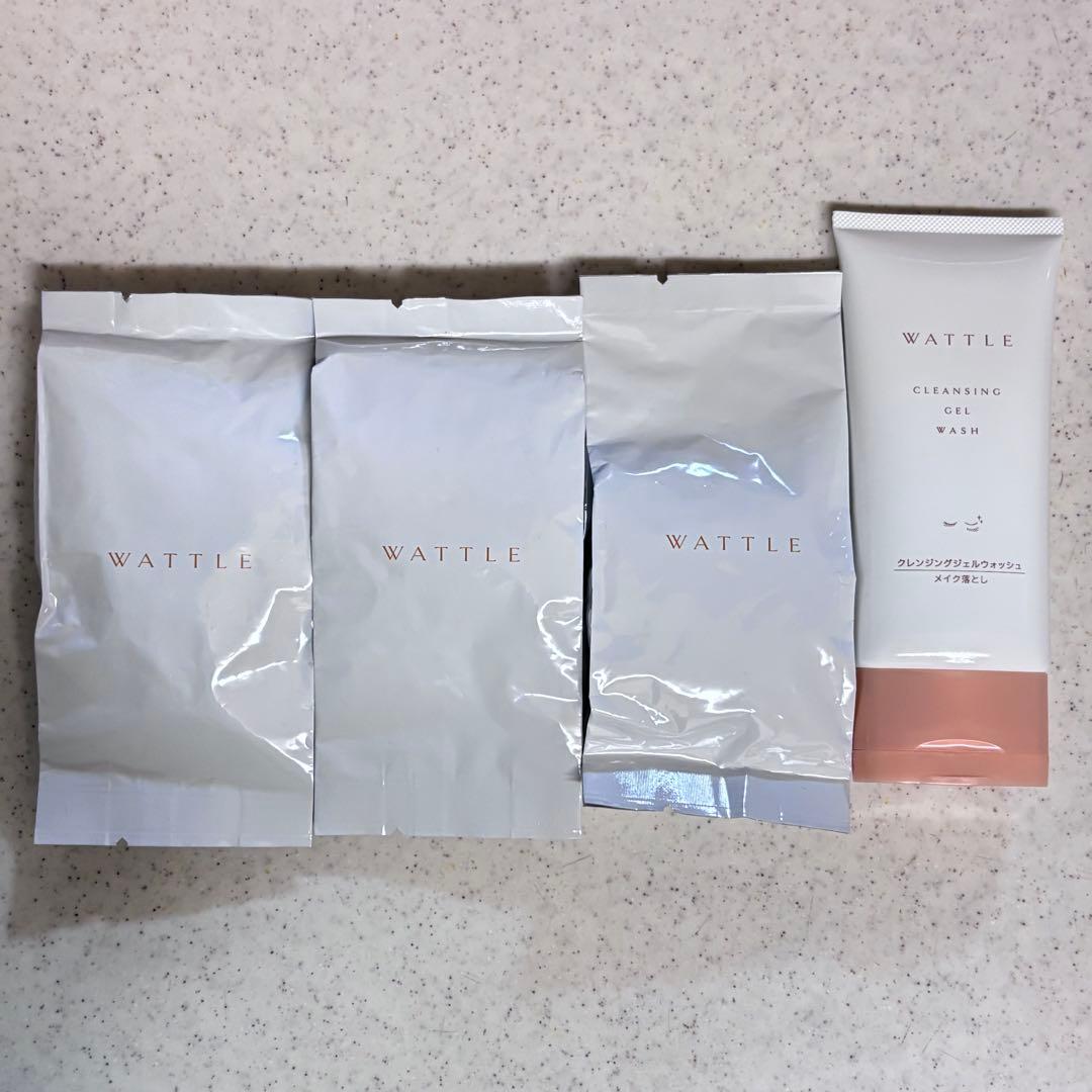 WATTLE クッションファンデーション+クレンジングジェル