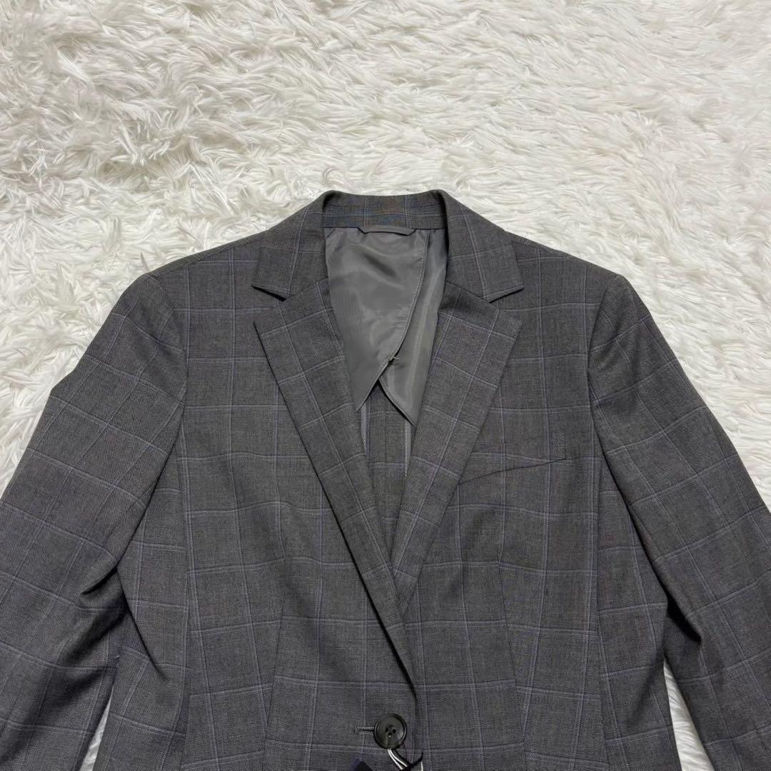 ◎新品タグ付き WHITE 高機能carreman チェック 自宅で洗える L1