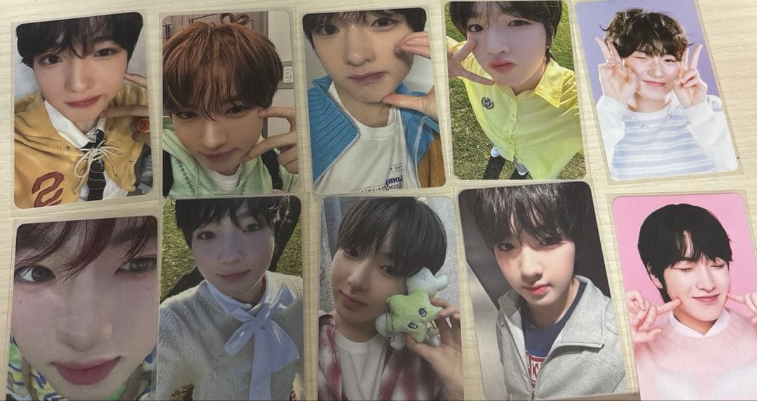 NCT WISH サクヤ　トレカ 10枚セット