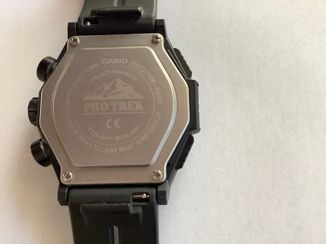 カシオ★プロトレック★アナログ＆デジタルソーラー PRW-6800Y-1JF