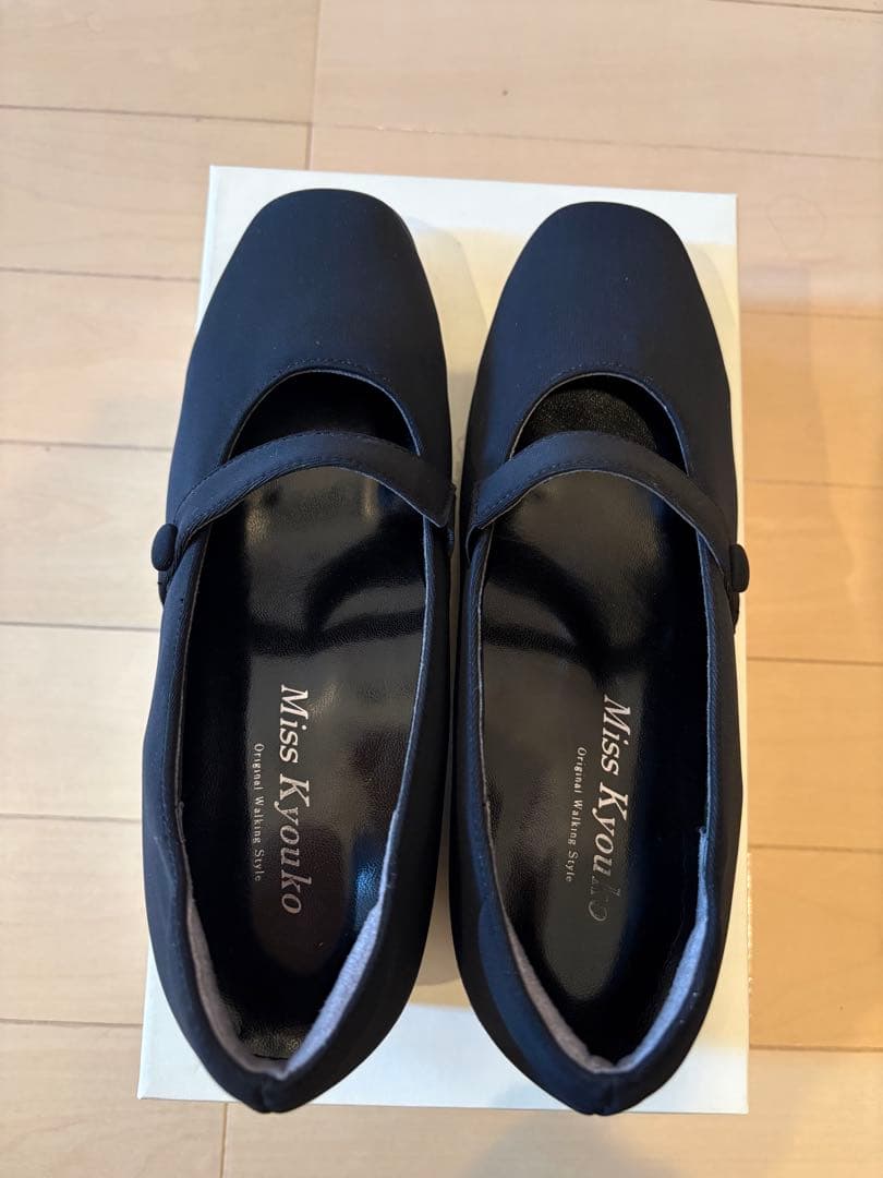 ミスキョウコ　らくちんフォーマルパンプス　22.5