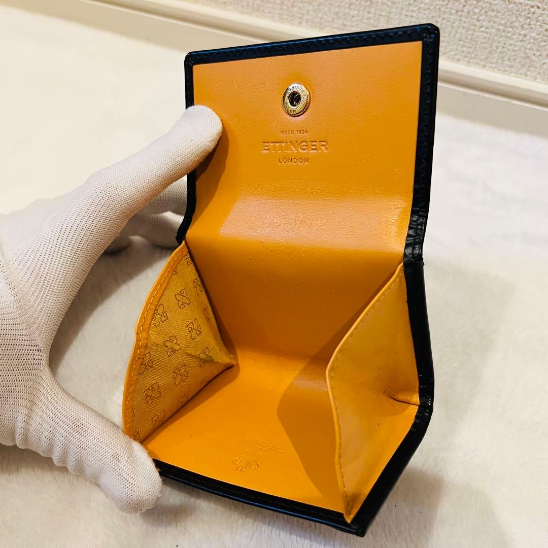 【極美品】ETTINGER エッティンガー ケース カードケース