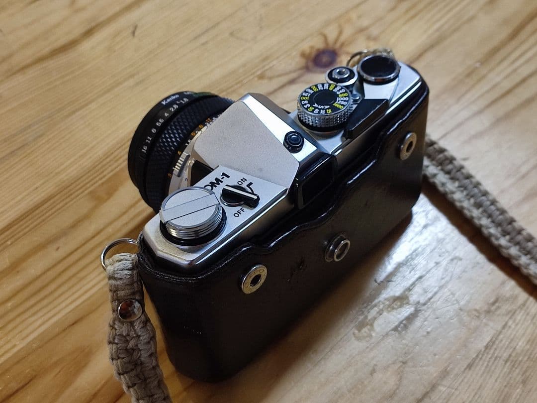 ［超希少］開発責任者の故 米谷美久氏サイン入りOM-1 美品 完動品レンズ2つ付