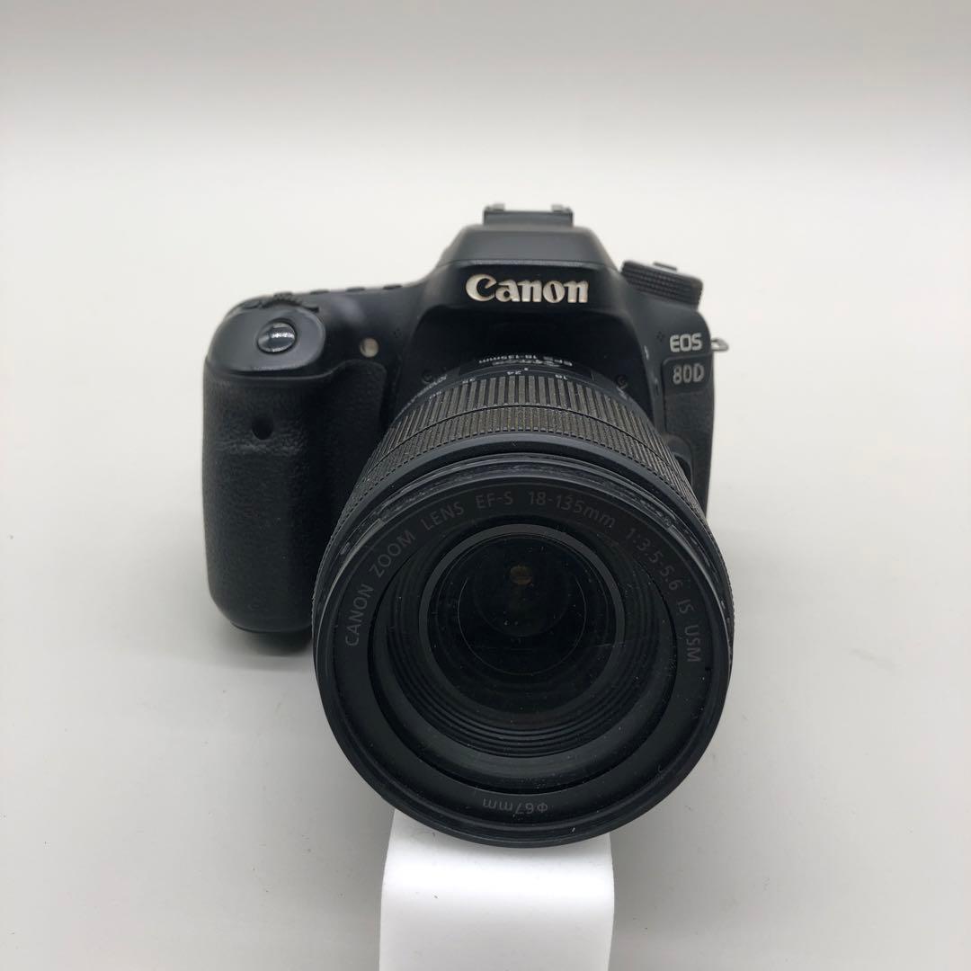 【美品】Canon デジタル一眼レフカメラ EOS 80D レンズ　K