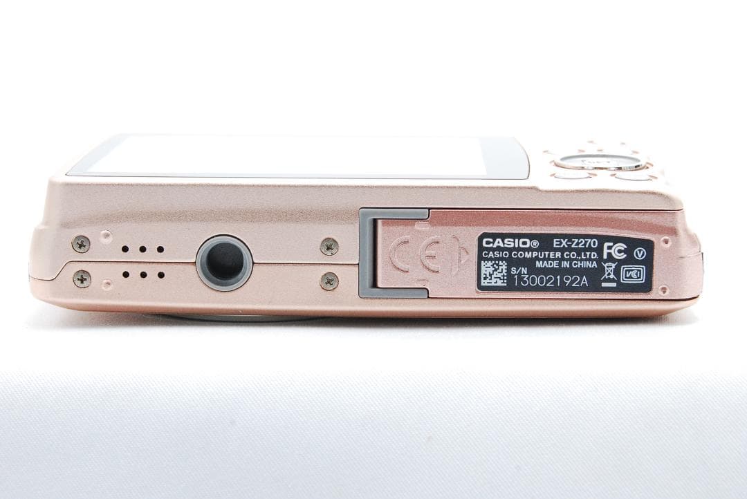 【極上美品】CASIO EXILIM EX-Z270 ピンク 動作確認済 元箱付