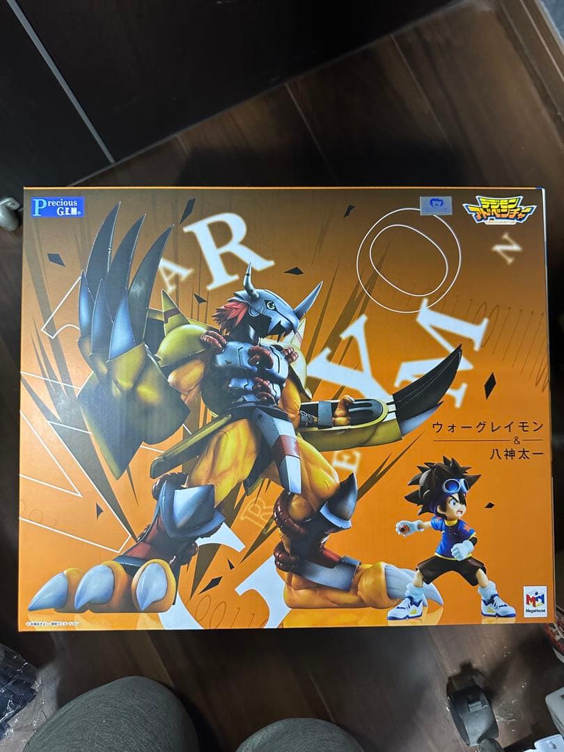 新品未開封 GEM デジモン ウォーグレイモン 八神太一 フィギュア