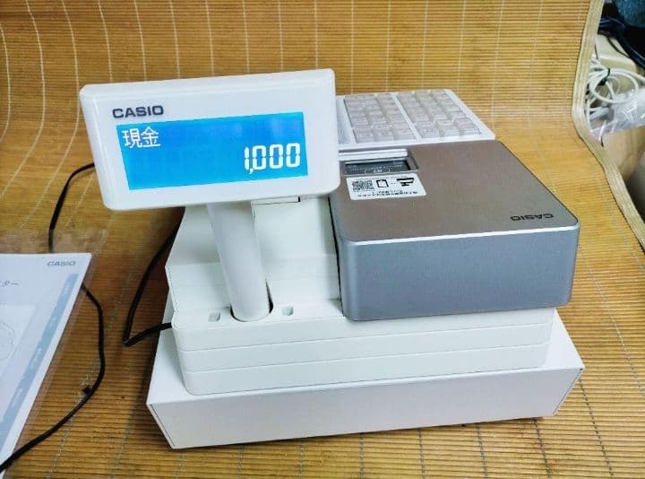 カシオレジスター　SR-CS550　スマホ連携Bluetooth　599959