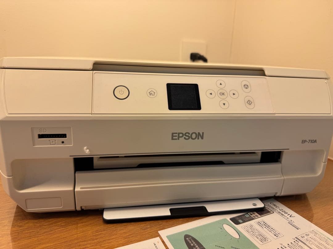 EPSONインクジェットプリンター　EP-710Aジャンク品