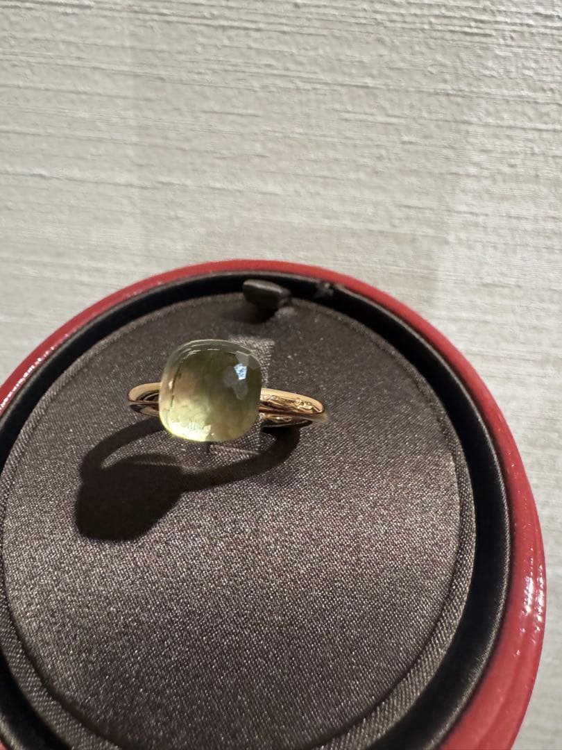 ふゆ‪☆ポメラート プラシオライト　ヌード　プチ リング #56 美品