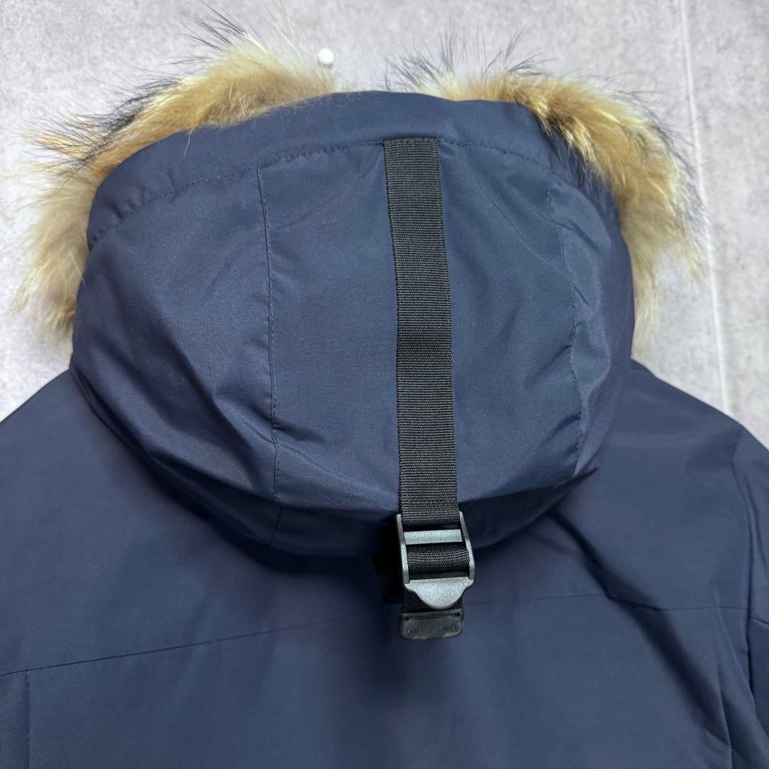 【最終価格】モンベル グースダウン ダウンジャケット メンズ M ネイビー