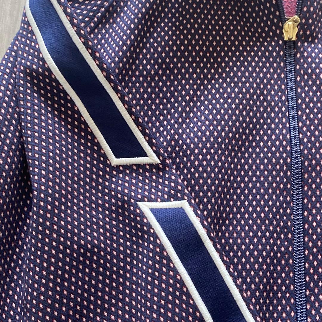 ダブルスタンダードクロージング　ジャージ　トップス　ジップアップ　チェリー刺繍