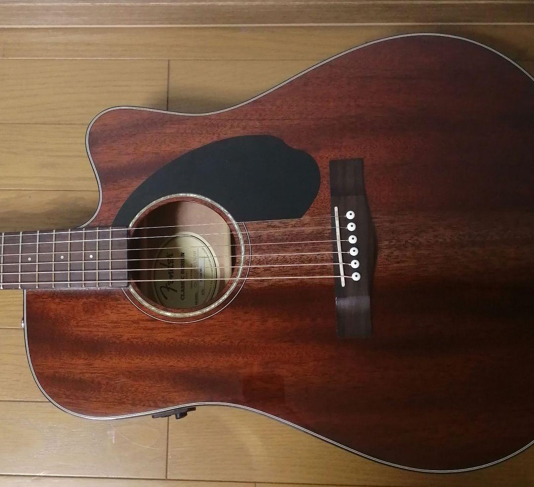 Ｈ.Ｔ　Fender　CD-60SCE All-Mahogany