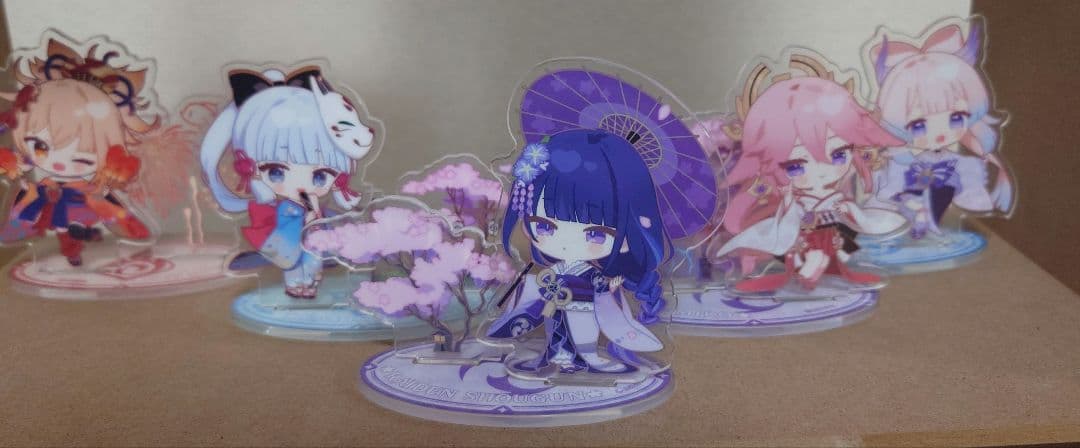 原神　アクスタ　スイパラ　稲妻　楓原万葉　雷電将軍　神里綾華など