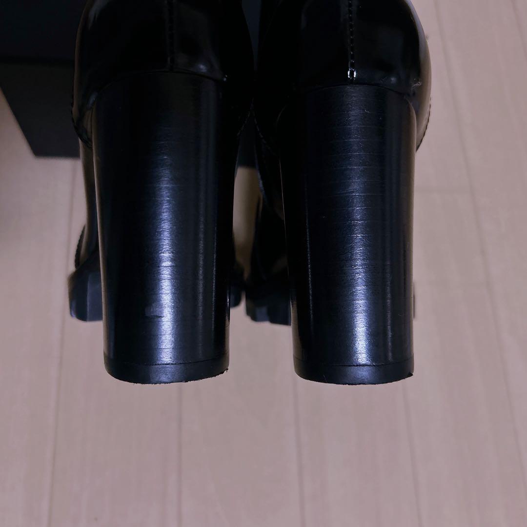 ルイヴィトン スタートレイルライン レザー レースアップアンクルブーツ ブラック