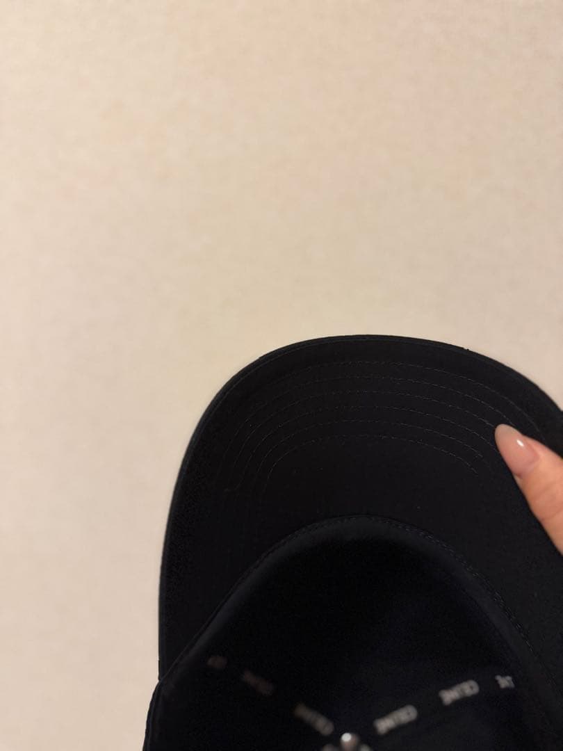【美品】CELINE ブラック ベースボールキャップ