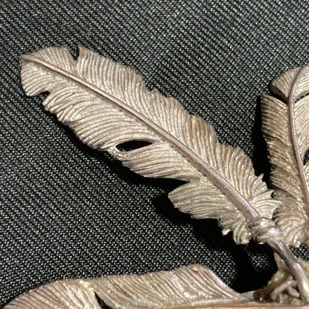 SAAD サード【正規品】フェザーネックレス カスタム シルバー925