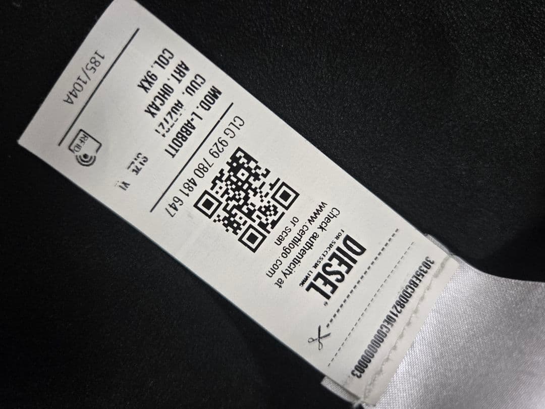 T*n様 Diesel MA-1　羊革　L-ABBOTT GIACCA　　XL