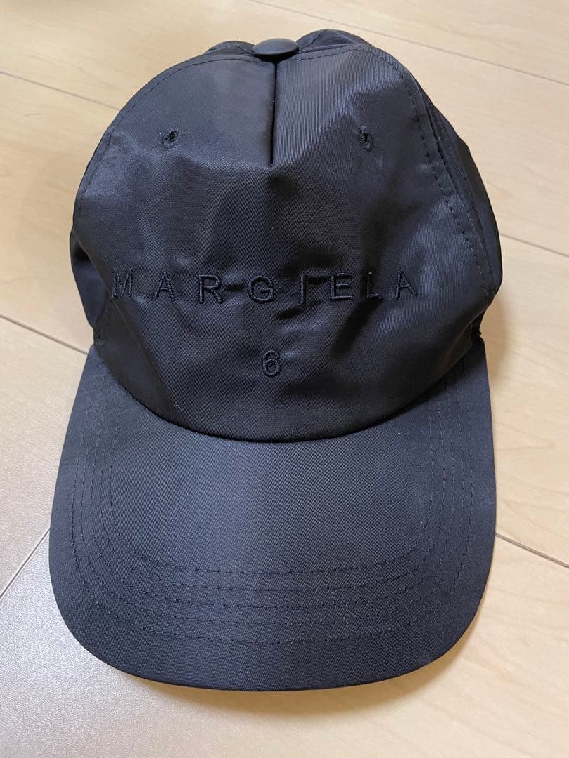 MM6 エムエムシックス ベースボールキャップ 黒