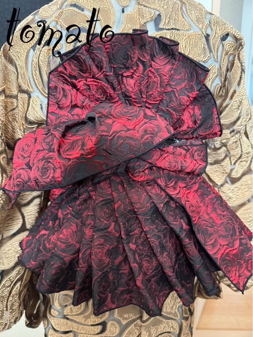 大人兵児帯【ブラックリリー】【ローズ】　セット