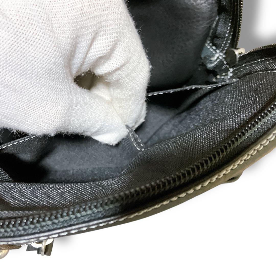 ワイルドハーツ 良品 3way y2k スタッズ 多収納 ボディバッグ ブラック