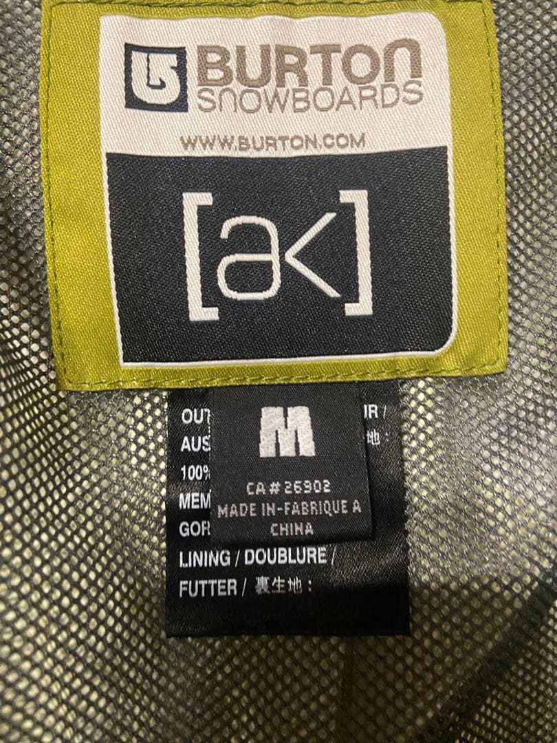 BURTON [ak] スノーボードジャケット M ネイビー