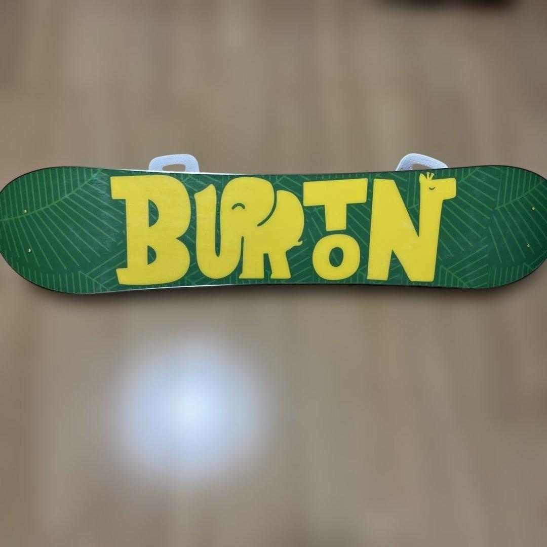 【美品】バートン　キッズ　スノーボード　100センチ　バインディング付き