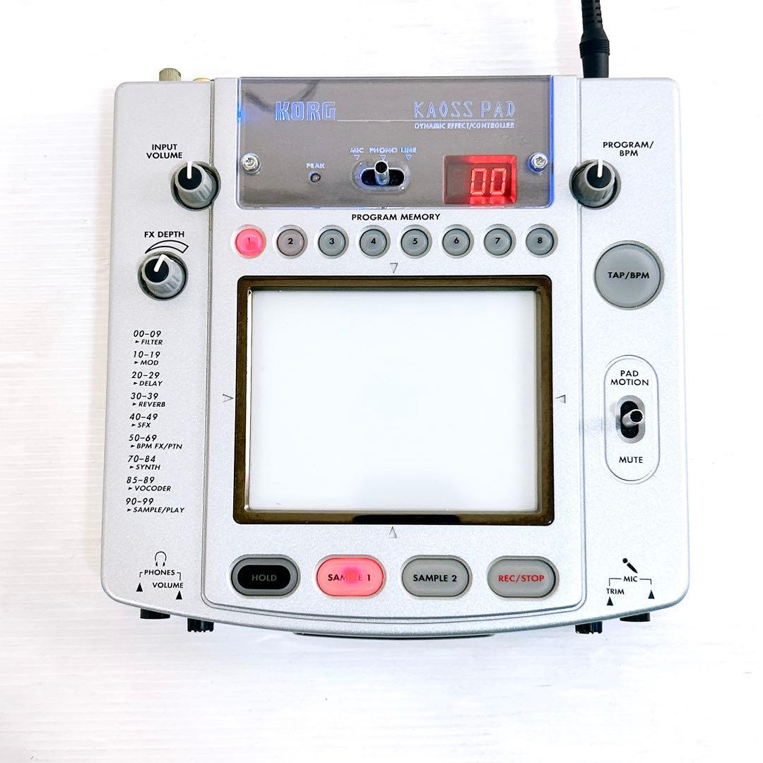 KORG コルグ　KAOSS PAD カオスパッド　KP-2　DJ エフェクター
